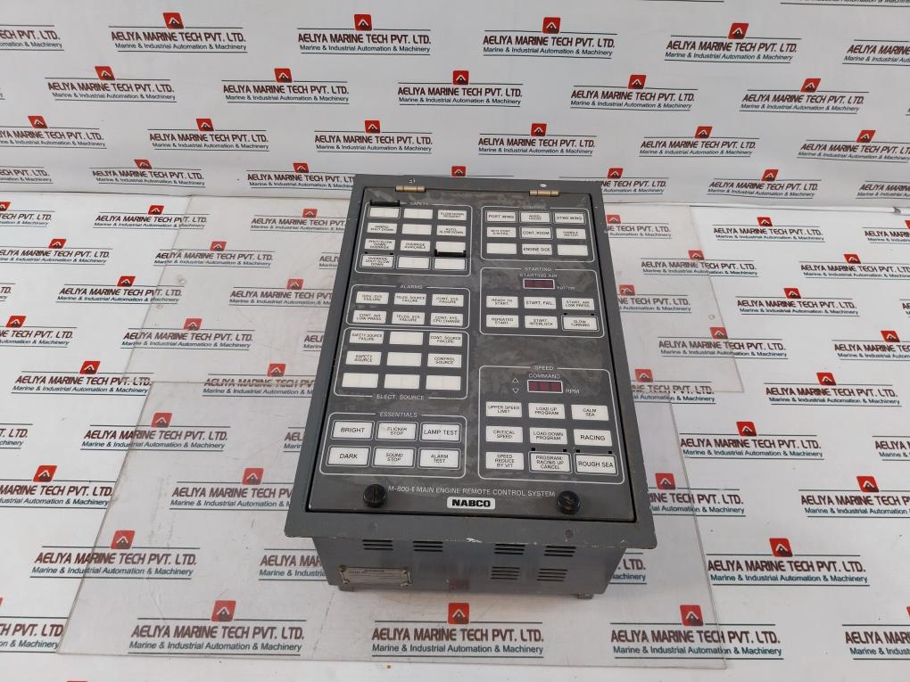 Nabco M-800-ii Main Engine Remote Control System – Aeliya Marine Tech