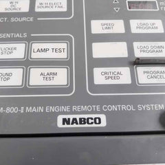 Nabco M-800-ii Main Engine Remote Control System Dc24V Mca-102-12