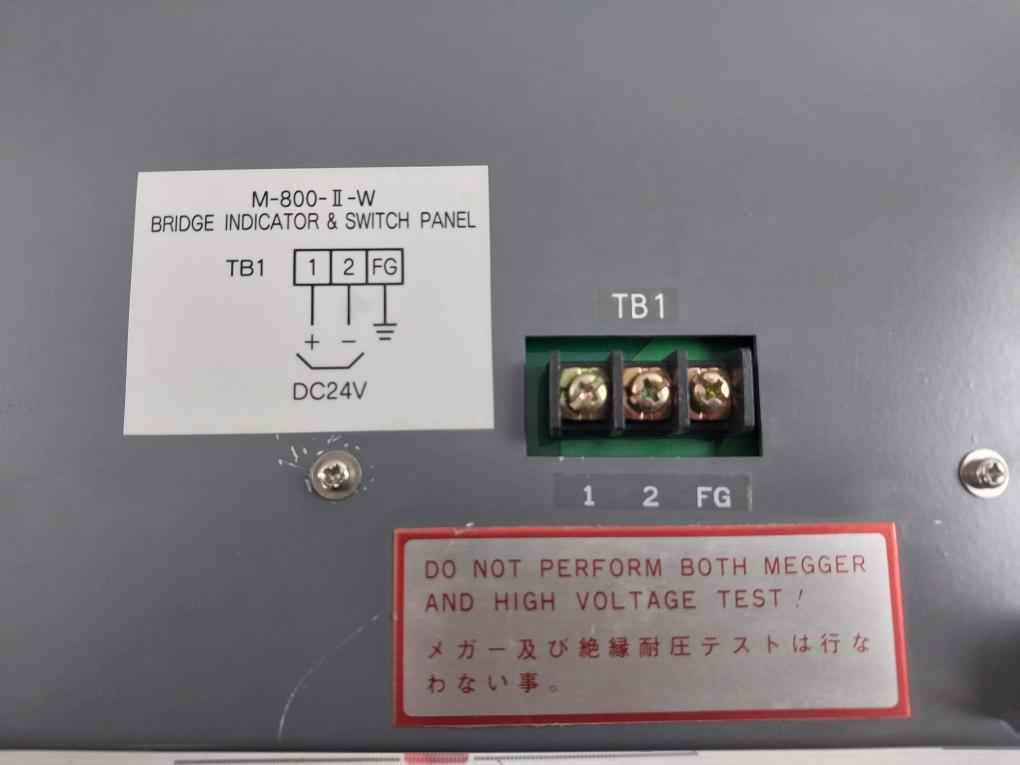 Nabco M-800-ii Main Engine Remote Control System Dc24V Mca-102-12