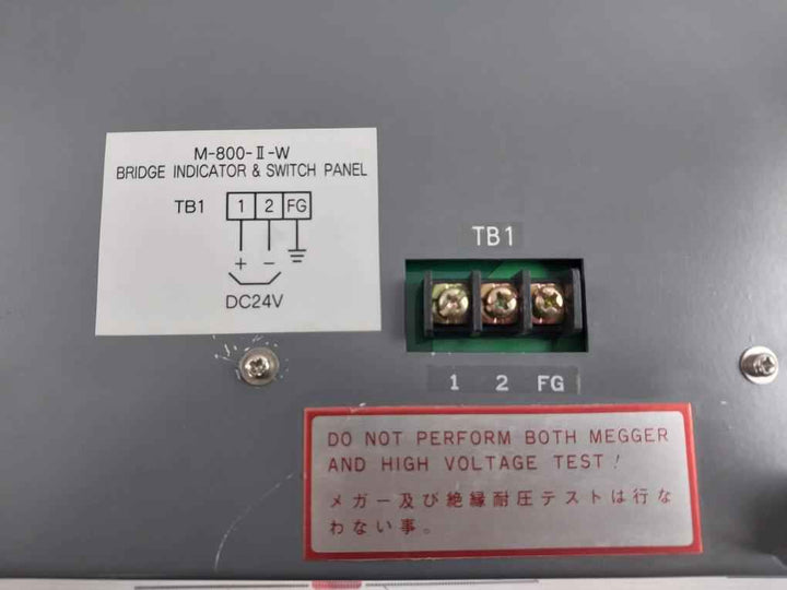 Nabco M-800-ii Main Engine Remote Control System Dc24V Mca-102-12