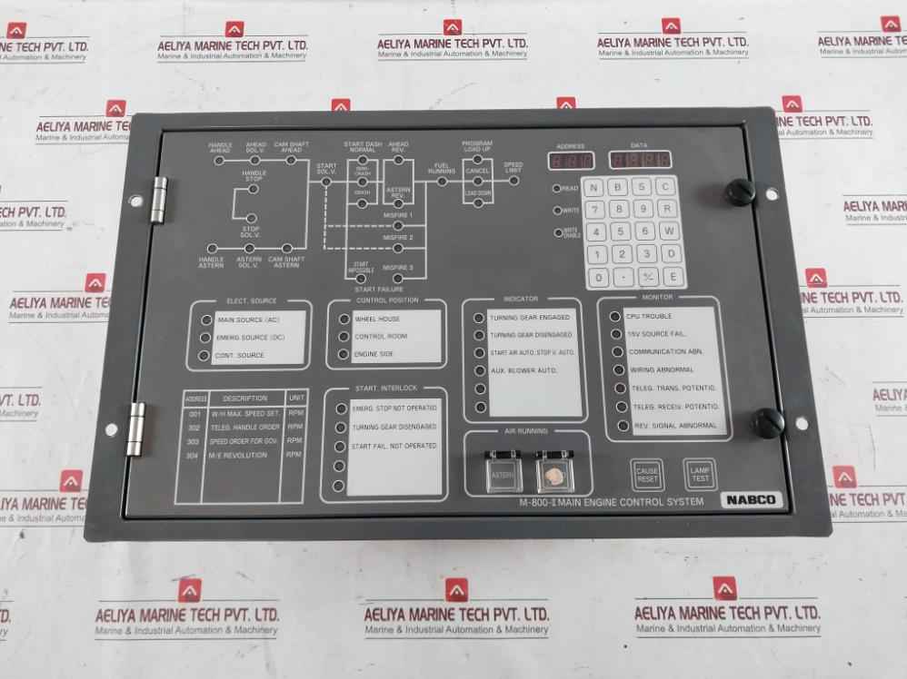 Nabco M-800-ii Orix Main Engine Control System Mds410-24 Dc24V
