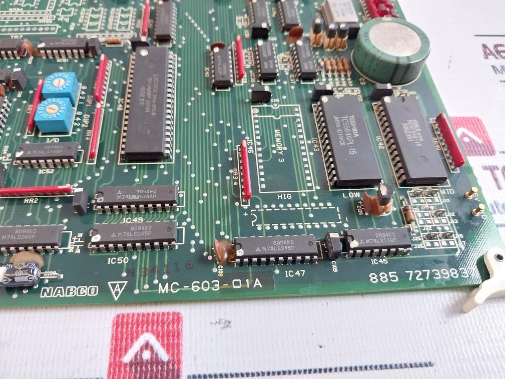 Nabco Mc-603-01A Printed Circuit Board N34116