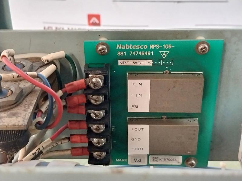 Nabco Mde-1 Engine Speed Controller Unit 53A Nps-106-881 0-10 D.C. Volts