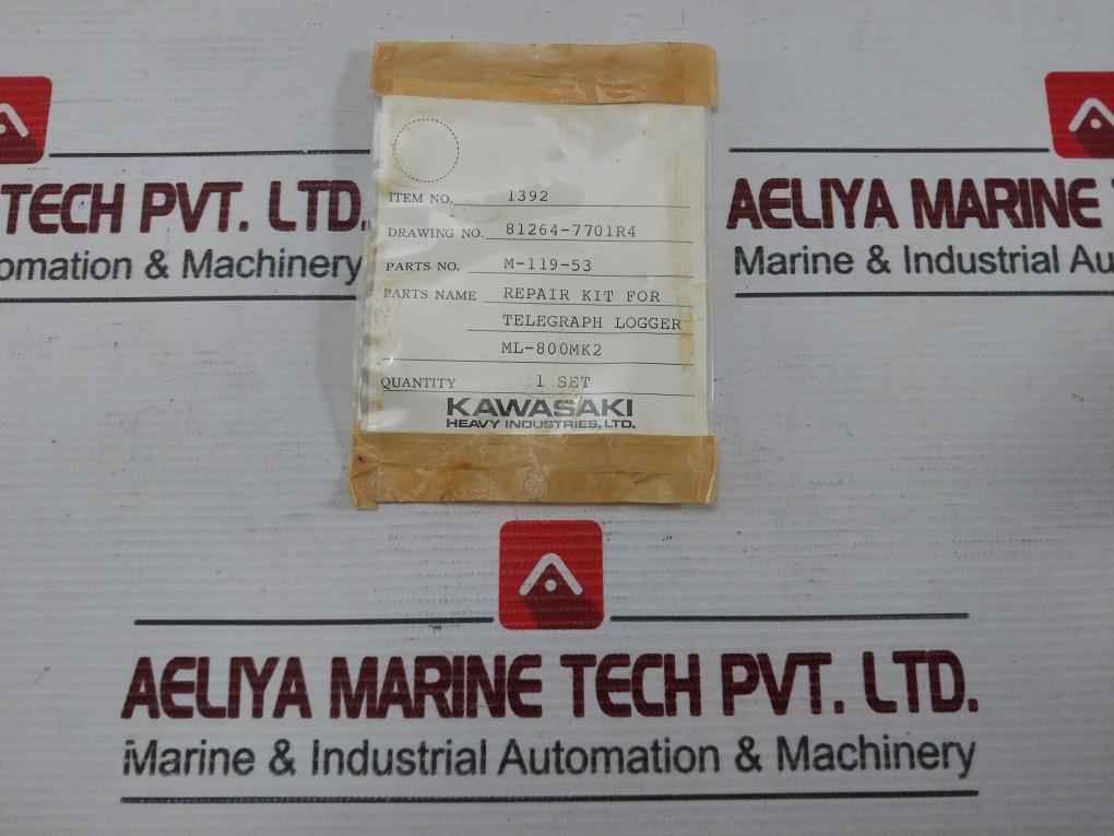 Nabco Ml-800Mk2 Repair Kit For Telegraph Logger Set Rev: A M-119-53