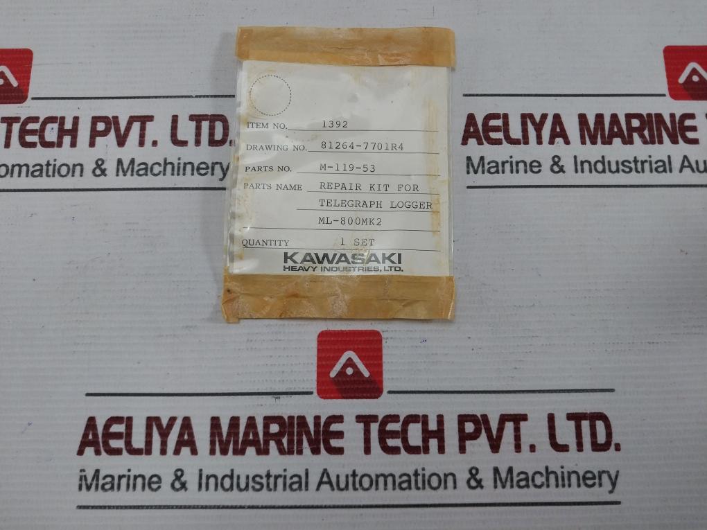 Nabco Ml-800Mk2 Repair Kit For Telegraph Logger Set Rev: A M-119-53