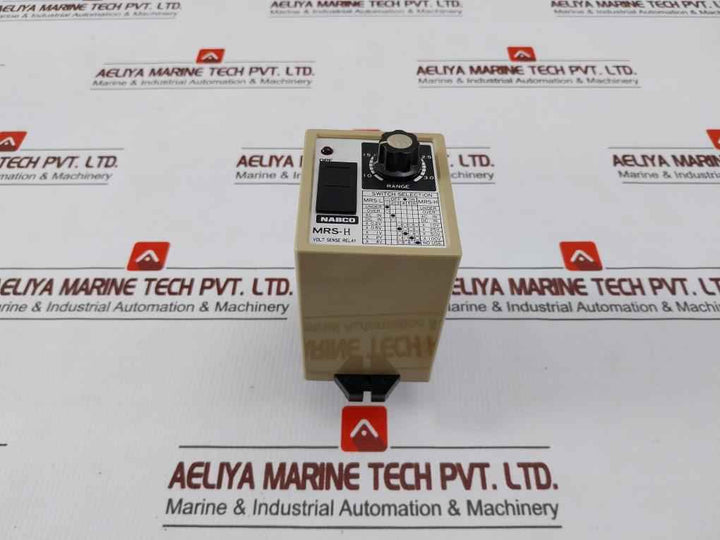 Nabco Mrs-h Volt Sense Relay 24V Dc-1.0 To 3.0