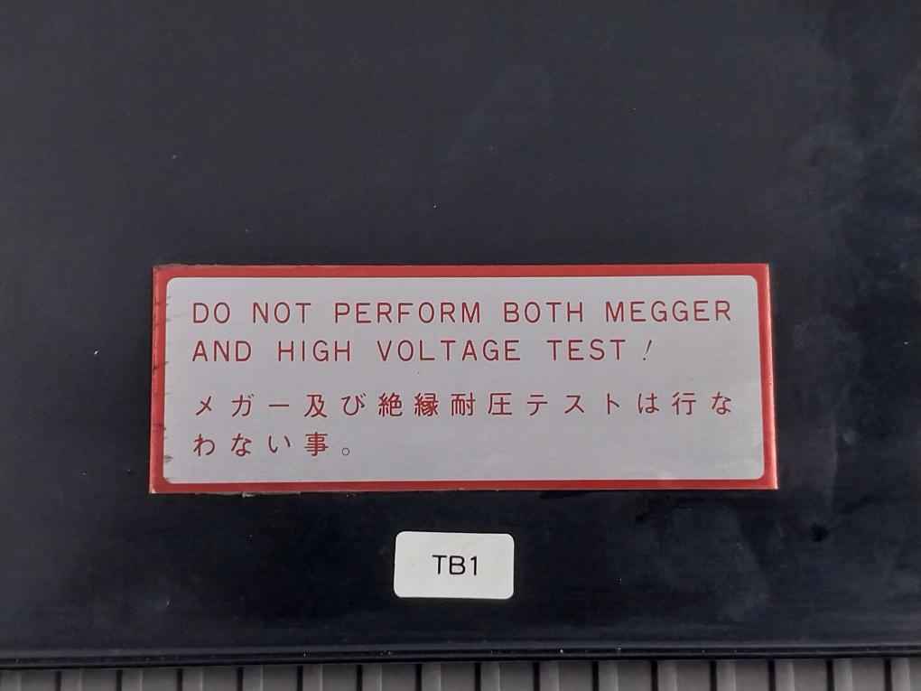 Nabco Mt-800-2P42133E Main Engine Remote Control System Tlg-312-02A