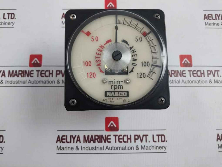 Nabco Nfl-100 Rpm Meter Astern 120-0-120 Ahead