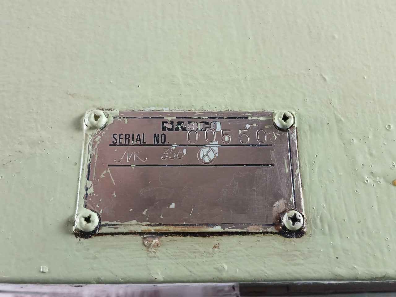 Nabco Nk 356 Electric Control Panel 600V 10A