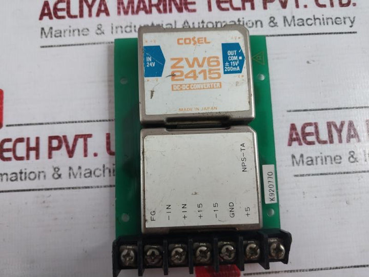 Nabco Nps-103-881 Dc-dc Power Converter Pcb Module K920770 200Ma