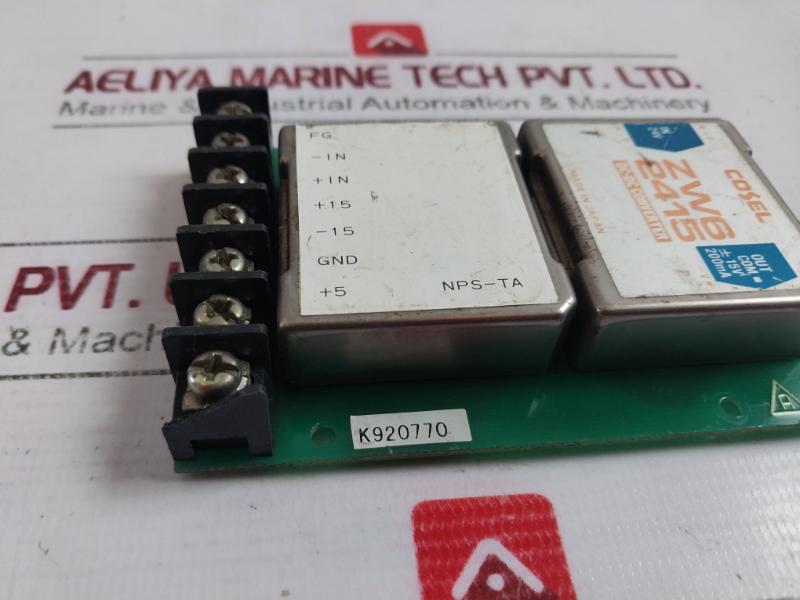 Nabco Nps-103-881 Dc-dc Power Converter Pcb Module K920770 200Ma