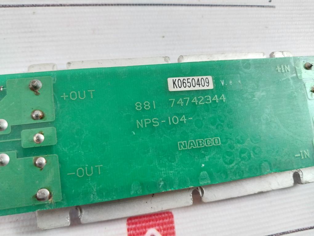 Nabco Nps-104 Pcb Card