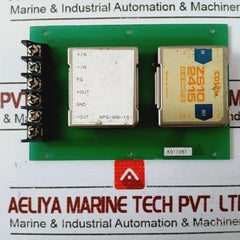 Nabco Nps-106-881 Dc-dc Converter Printed Circuit Board 24V To 15V 0.7A