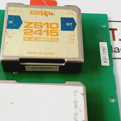 Nabco Nps-106-881 Dc-dc Converter Printed Circuit Board 24V To 15V 0.7A