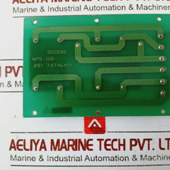 Nabco Nps-106-881 Dc-dc Converter Printed Circuit Board 24V To 15V 0.7A