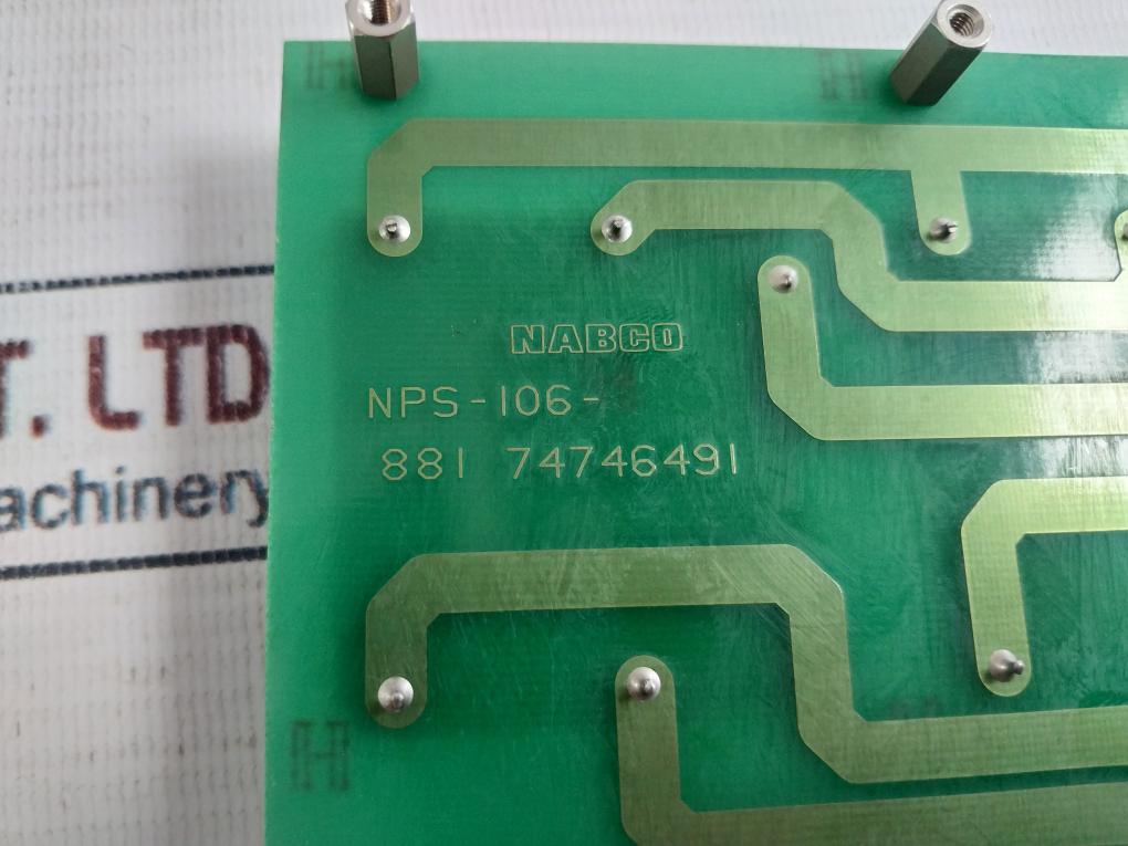 Nabco Nps-106-881 Printed Circuit Board Nps-wb-15