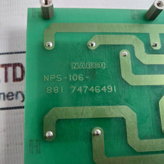 Nabco Nps-106-881 Printed Circuit Board Nps-wb-15