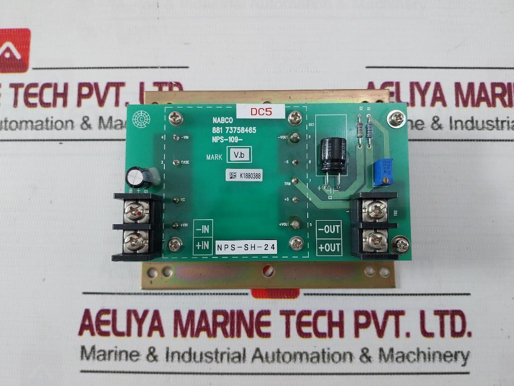 Nabco Nps-sh-24 Printed Circuit Board Card Module K1880388 Dc5 Cbs502424