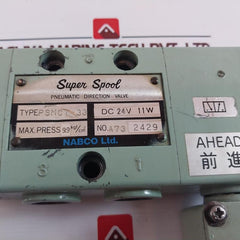 Nabco Psmct-33 Pneumatic Direction Valve 9.9 Kgf/Cm2