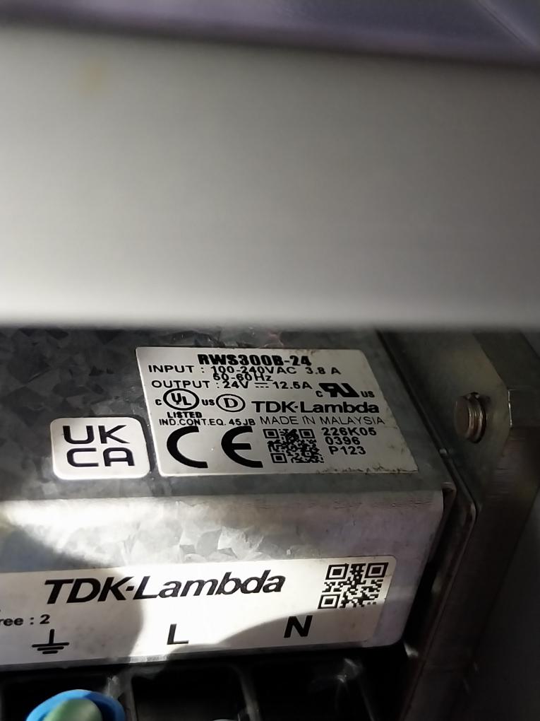 Nabco Psu-24 Power Source Unit 100-240Vac 3.8A 50-60Hz Rws300B-24