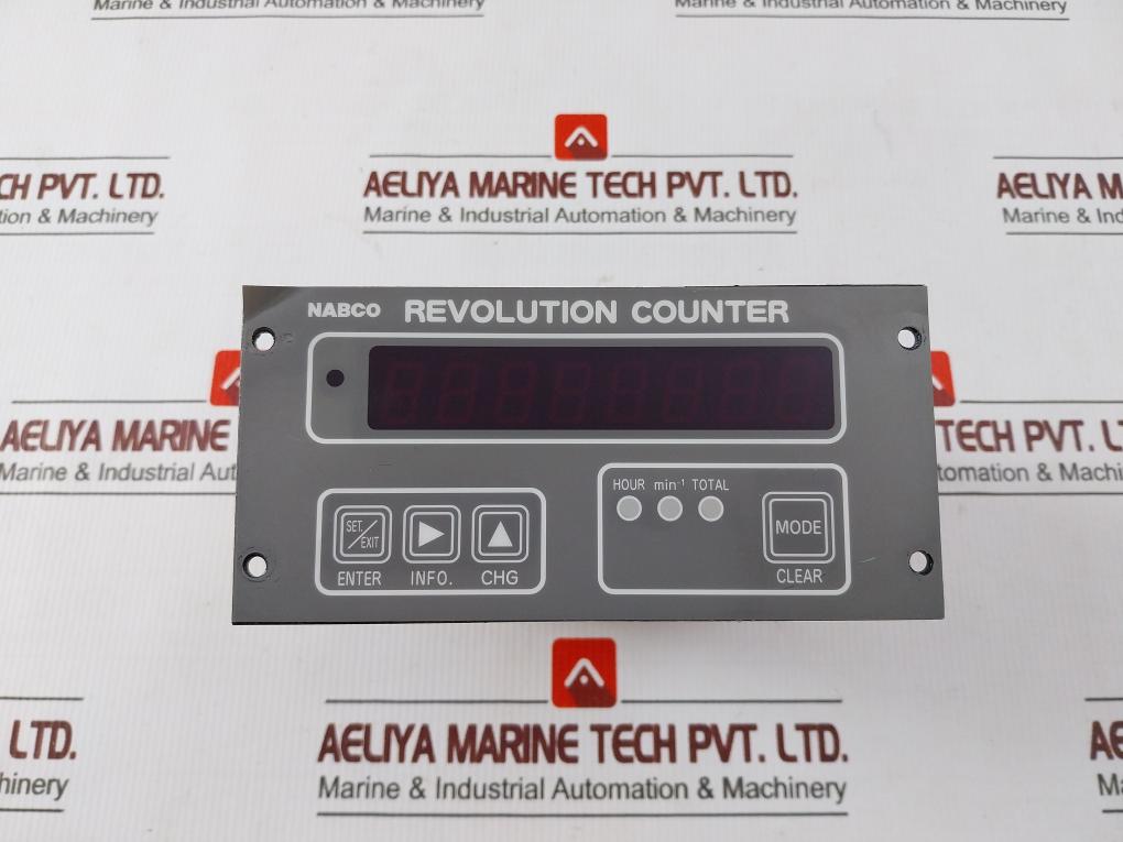 Nabco Revolution Counter Display Panel