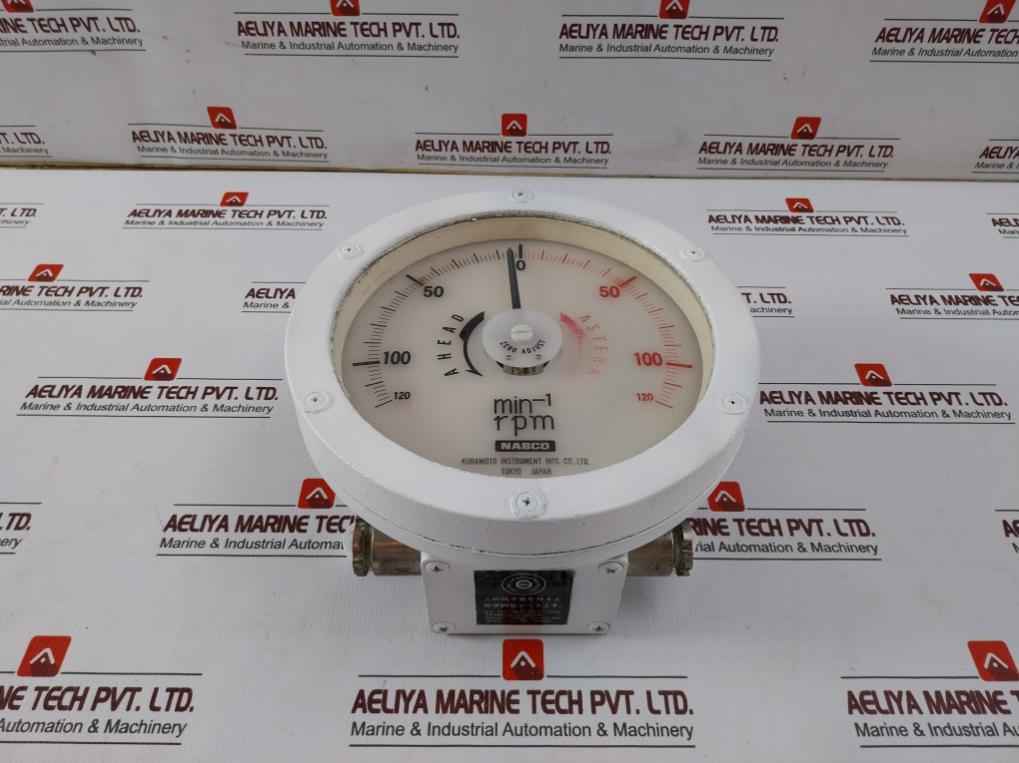 Nabco Rpm Meter Ahead 120-0-120 Astern