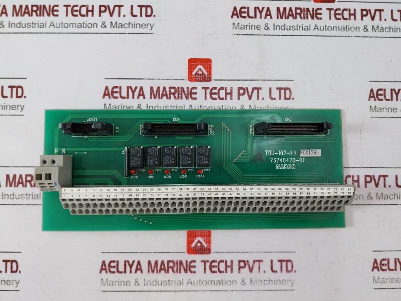 Nabco Tbu-102-11 Printed Circuit Board 73748470-01 K0x1265