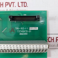 Nabco Tbu-102-11 Printed Circuit Board 73748470-01 K0x1265
