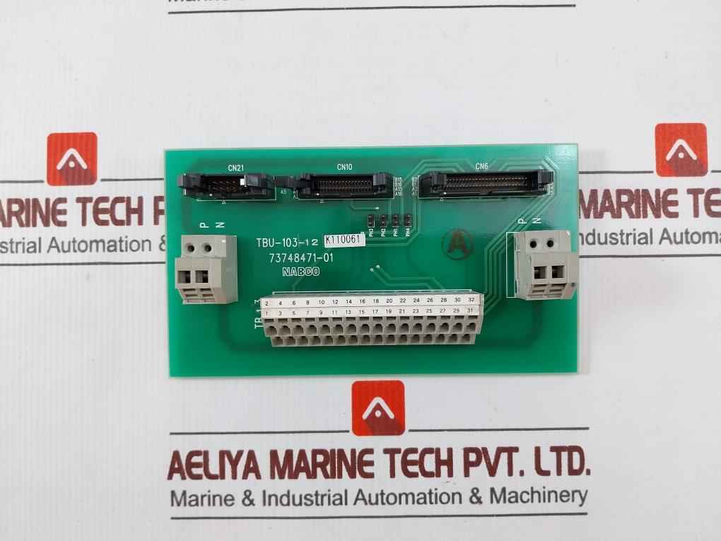 Nabco Tbu-103-12 Printed Circuit Board 73748471-01