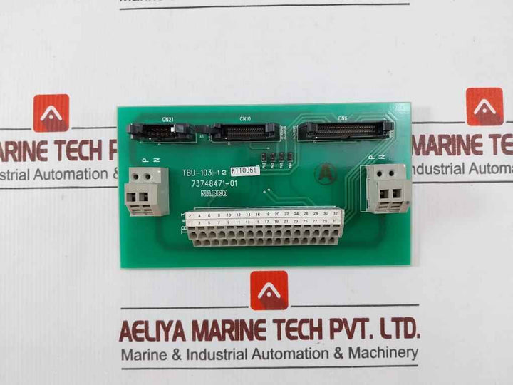 Nabco Tbu-103-12 Printed Circuit Board 73748471-01