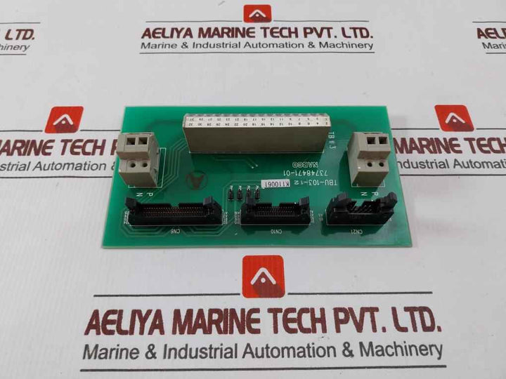 Nabco Tbu-103-12 Printed Circuit Board 73748471-01