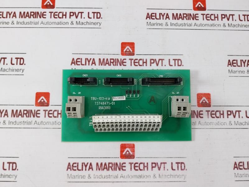 Nabco Tbu-103-12 Printed Circuit Board 73748471-01 K0z0889