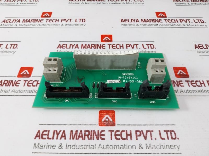 Nabco Tbu-103-12 Printed Circuit Board 73748471-01 K0z0889