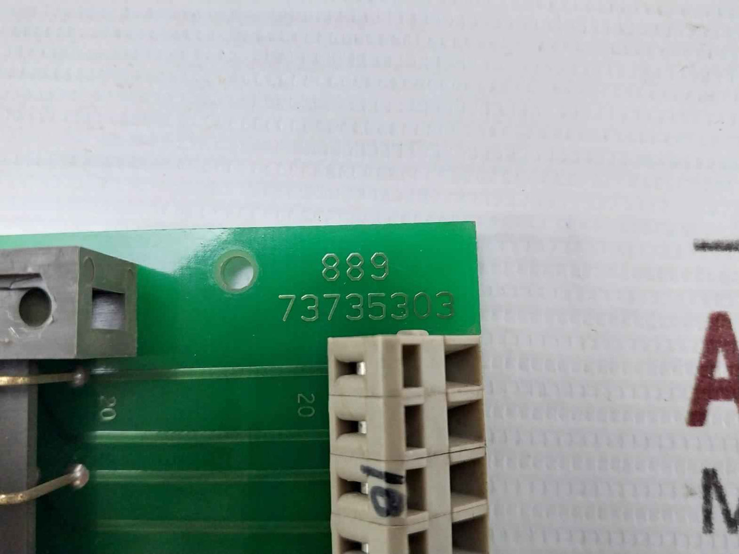Nabco Tlg-202-02 Terminal Block Module 7011-020-161R 6177