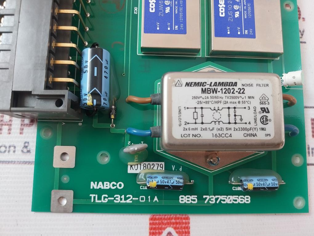 Nabco Tlg-312-01A Engine Control System Pcb Controller