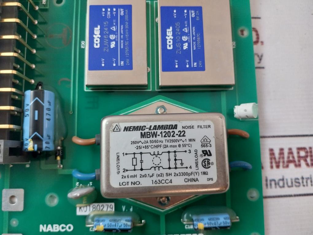 Nabco Tlg-312-01A Engine Control System Pcb Controller