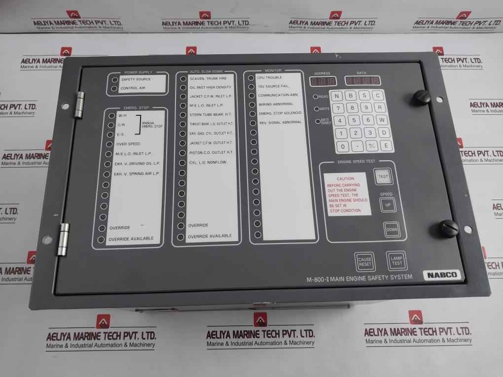 Nabco M-800-ii Main Engine Safety Panel Dc24V Mds410-24