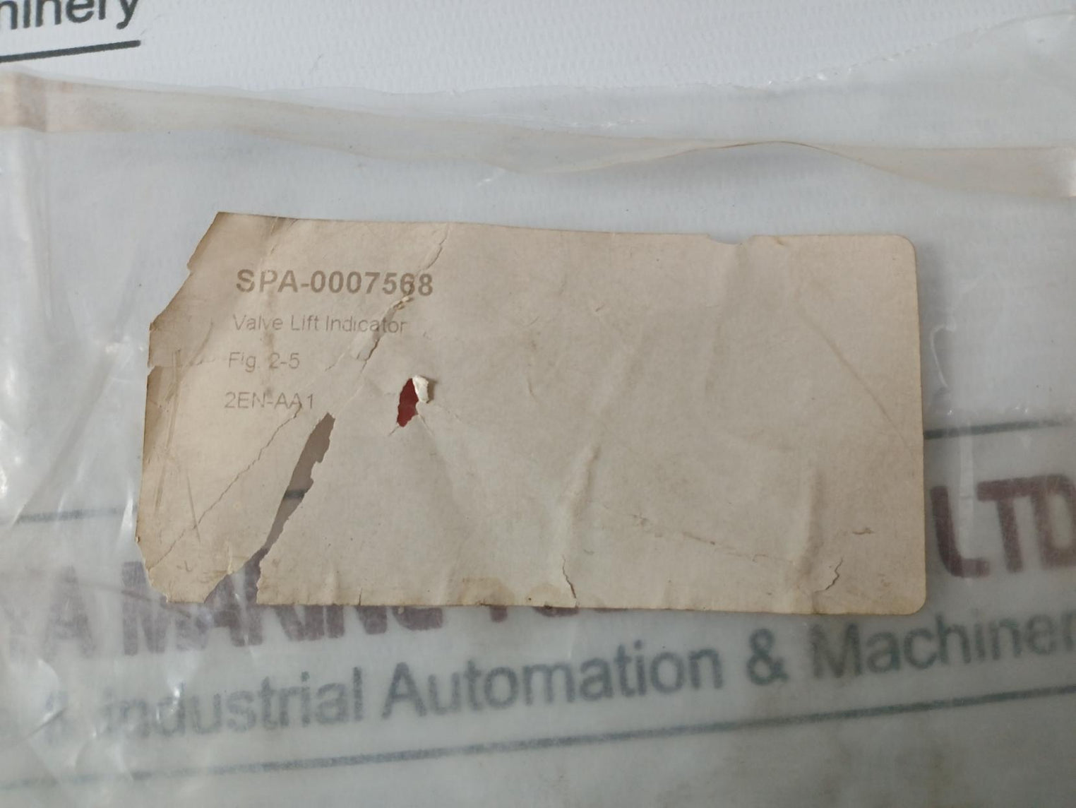 Nabtesco 2059215 Valve Lift Indicator Ts 4E11 100/110V N4901