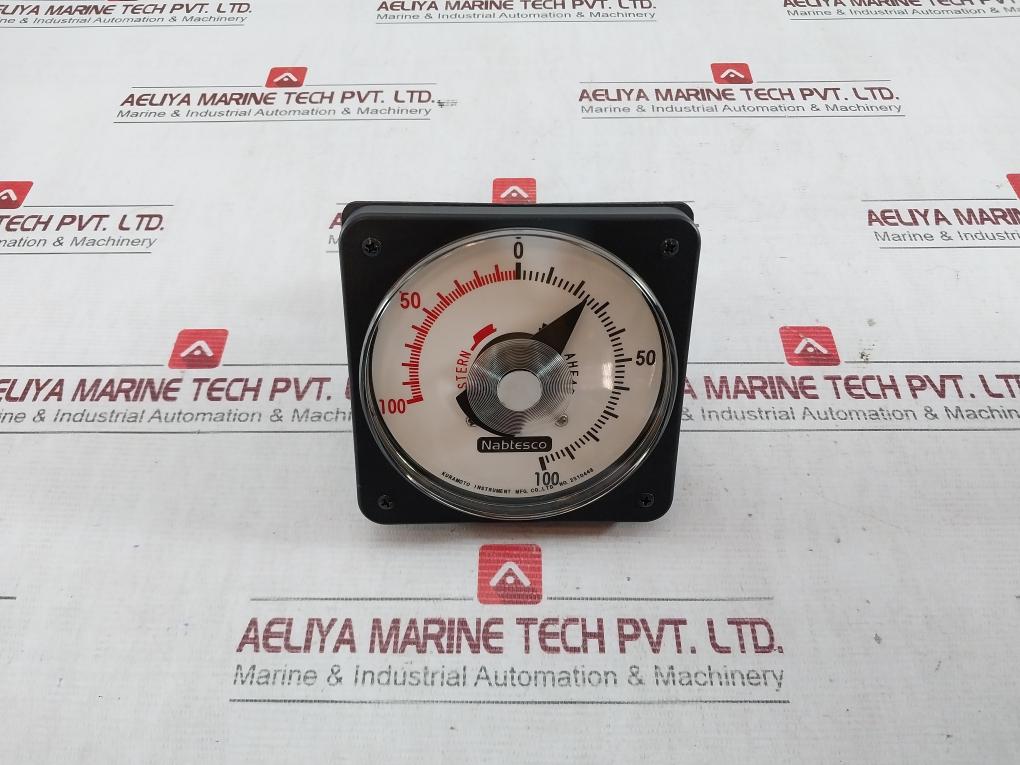 Nabtesco Astern 100-0-100 Ahead Rpm Meter 2310448 100/110V 50/60Hz