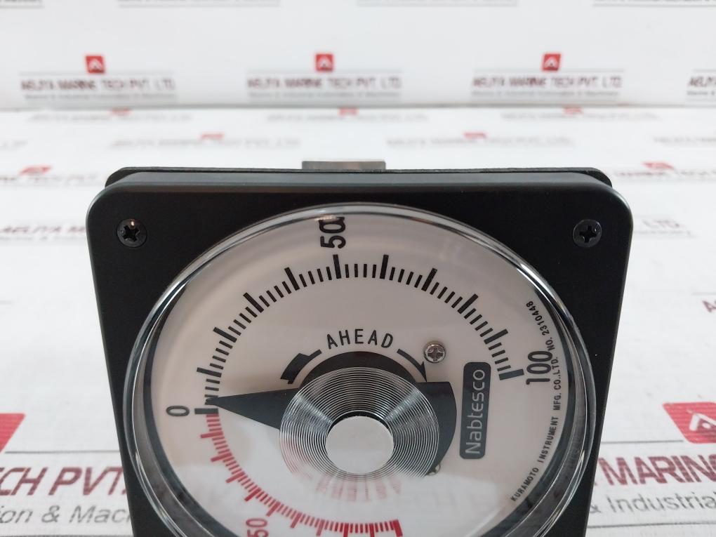 Nabtesco Astern 100-0-100 Ahead Rpm Meter 2310448 100/110V 50/60Hz