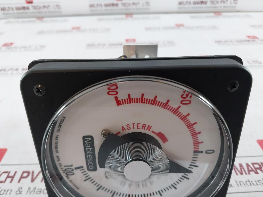 Nabtesco Astern 100-0-100 Ahead Rpm Meter 2310448 100/110V 50/60Hz