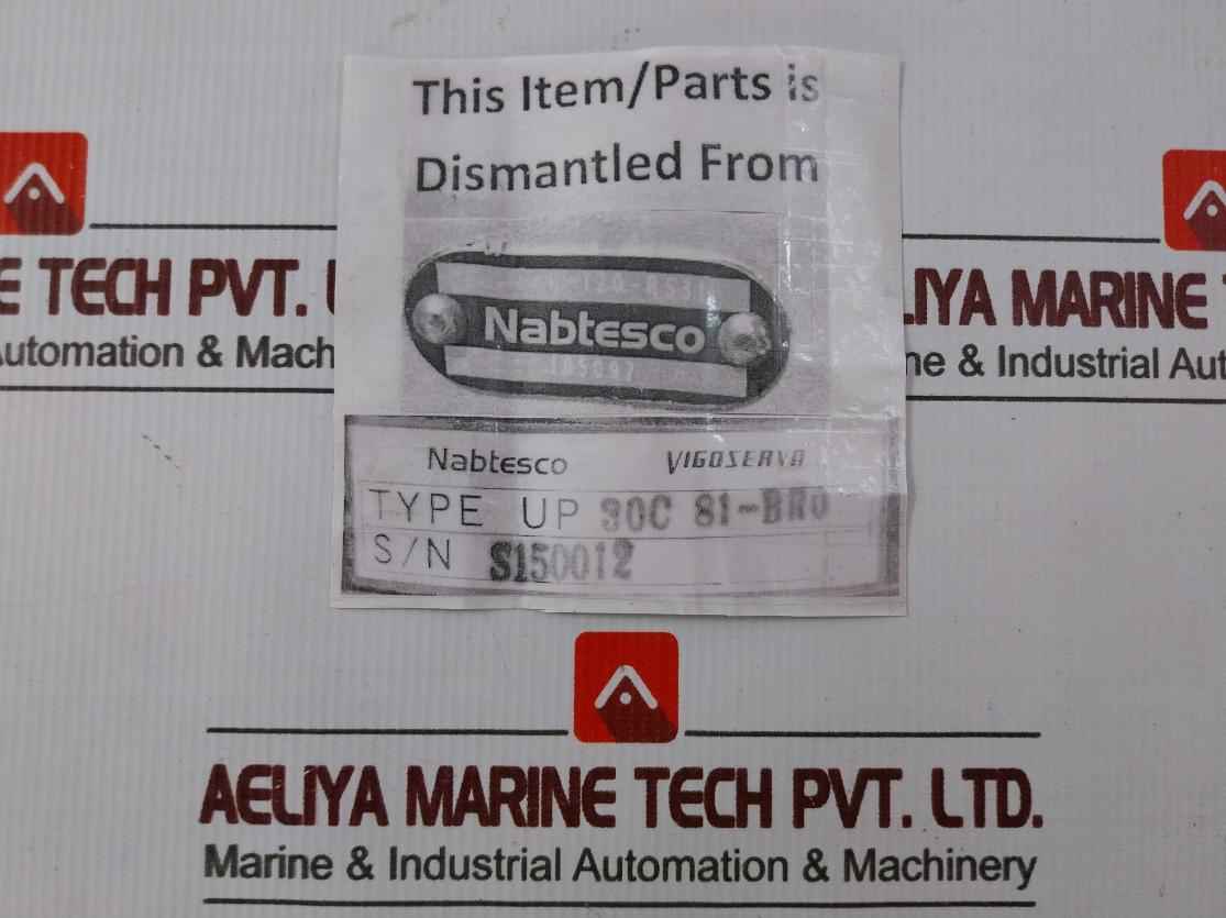 Nabtesco Ear-120-rs31 Hydraulic Cylinder For Governor Actuator