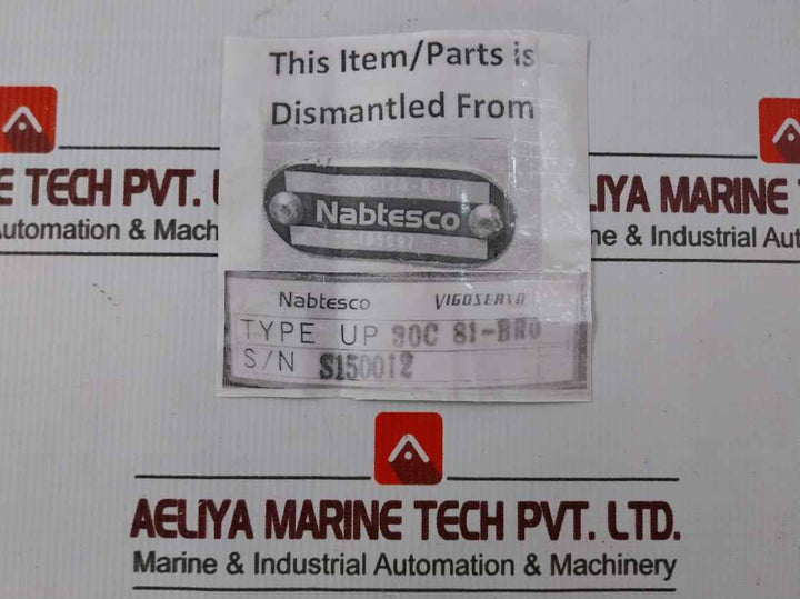 Nabtesco Ear-120-rs31 Hydraulic Cylinder For Governor Actuator