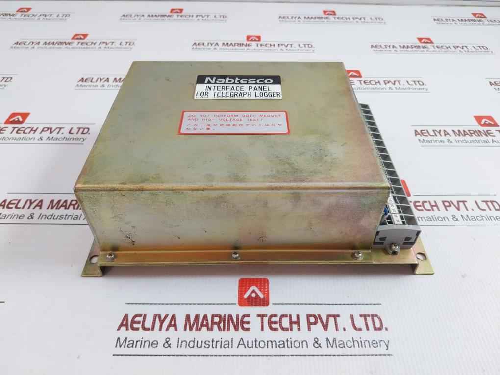 Nabtesco Interface Panel For Telegraph Logger Sku 202351