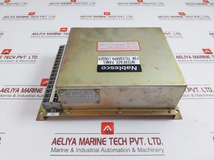 Nabtesco Interface Panel For Telegraph Logger Sku 202351