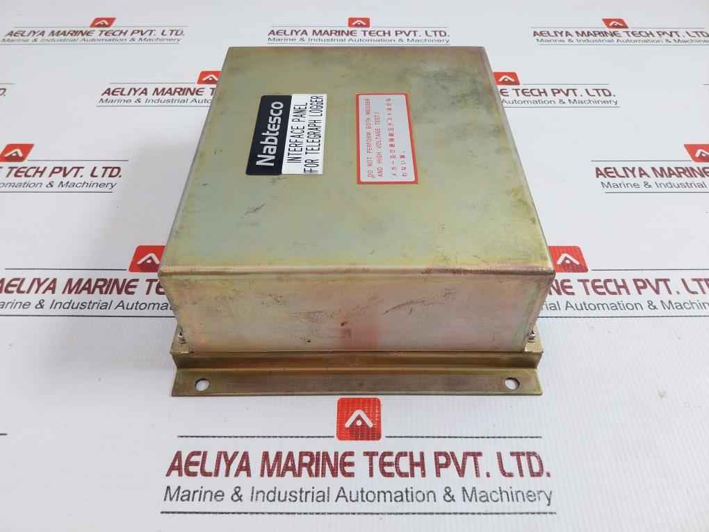 Nabtesco Interface Panel For Telegraph Logger Sku 202351