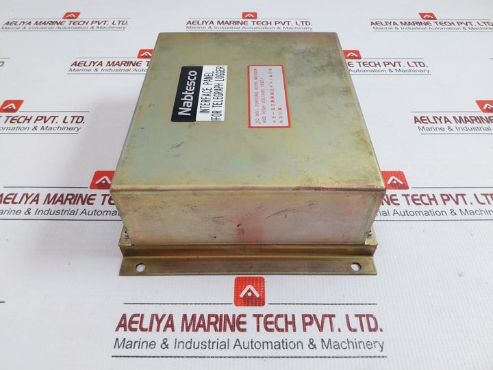 Nabtesco Interface Panel For Telegraph Logger Sku 202351