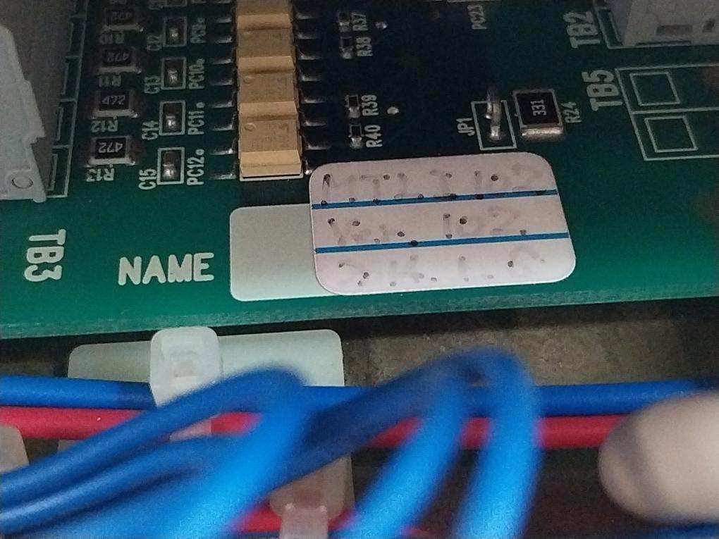 Nabtesco Interface Panel For Telegraph Logger Sku 202351
