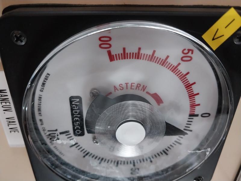 Nabtesco Ko 3623288 Marine Turbine Control Panel Esz-26b, Hr40-02r Ac-dc24v 10a