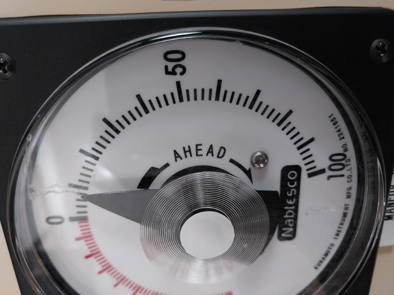 Nabtesco Ko 3623288 Marine Turbine Control Panel Esz-26b, Hr40-02r Ac-dc24v 10a